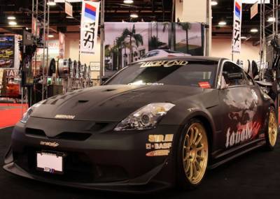 Seibon - Nissan 350Z 10MM Wide Seibon Carbon Fiber Body Kit- Fenders!!! FF0205NS350