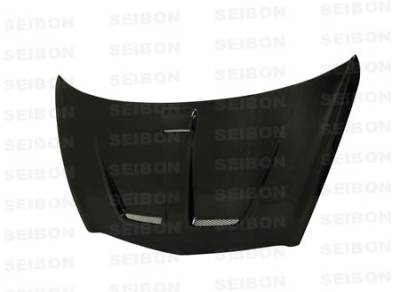 Seibon - Honda Fit Seibon MG Style Carbon Fiber Front Lip - FL0708HDFIT-MG