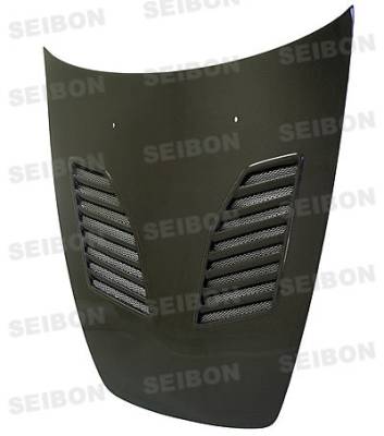 Seibon - Honda S2000 Seibon CW Style Carbon Fiber Hood - HD0005HDS2K-CW