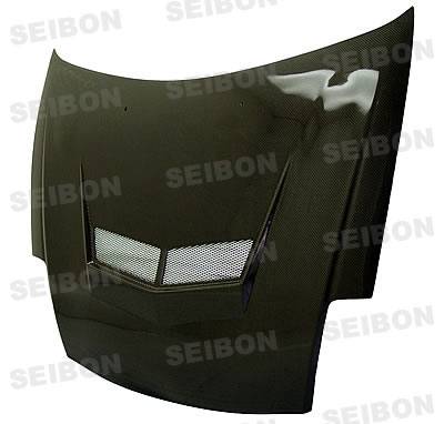 Seibon - Mitsubishi Eclipse Seibon VSII Style Carbon Fiber Hood - HD0005MITEC-VSII