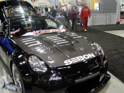 Seibon - Nissan 350Z VT Seibon Carbon Fiber Body Kit- Hood!!! HD0205NS350-VT