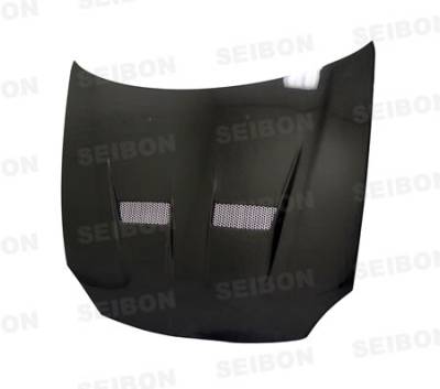 Seibon - Honda Del Sol Seibon VSII Style Carbon Fiber Hood - HD9397HDDS-VSII
