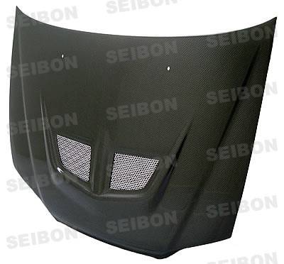 Seibon - Honda Accord 2DR Seibon EVO Style Carbon Fiber Hood - HD9802HDAC2D-EVO