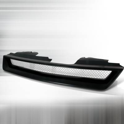 Spec-D - Honda Accord Spec-D Type R Style Front Hood Grille - Black - HG-ACD94TR