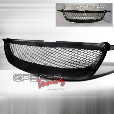Spec-D - Toyota Corolla Spec-D Type R Style Front Hood Grille - HG-COR02TR