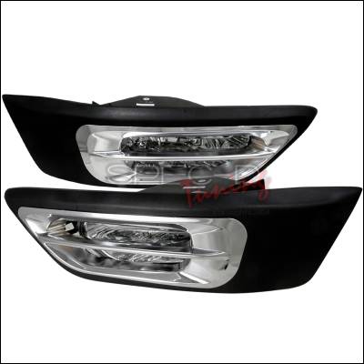 Spec-D - Honda CRV Spec-D OEM Fog Lights - Clear - LF-CRV02COEM-WJ