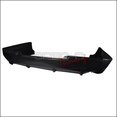 Spec-D - Mitsubishi Lancer Spec-D Sport Style Rear Lip - Polyurethane - LPR-LAN08SP-PU