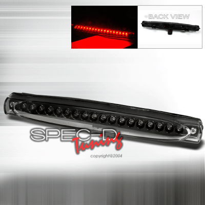 Spec-D - Chevrolet Corvette Spec-D LED Third Brake Lights - Black - LT-CVET97RBJMLED-DP