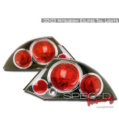 Spec-D - Mitsubishi Eclipse Spec-D Altezza Taillights - Black - LT-ELP00JM-KS
