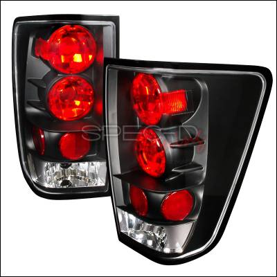Spec-D - Nissan Titan Spec-D Altezza Taillights - Black - LT-TIT04JM-TM