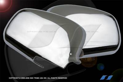 SES Trim - Lincoln Town Car SES Trim ABS Chrome Mirror Cover - MC112F