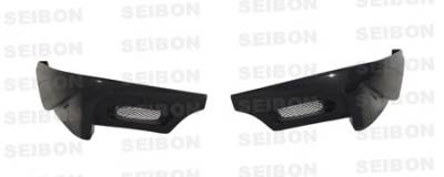 Seibon - Subaru WRX Seibon TS Style Carbon Fiber Rear Lip - RL0607SBIMP-TS