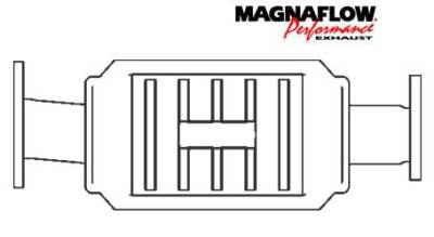 MagnaFlow - MagnaFlow Direct Fit Catalytic Converter - 22644