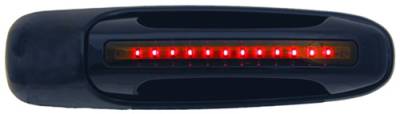 In Pro Carwear - Dodge Ram IPCW LED Door Handle - Front - Black - Right Side without Key Hole - 1 Pair - DLR02B04F1