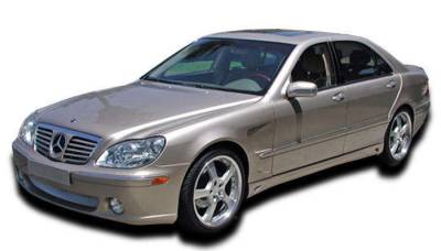 KBD Urethane - Mercedes S Class LRS Style KBD Urethane Front Body Kit Bumper 37-5012