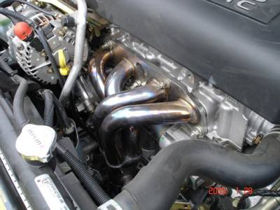 Megan Racing - Nissan Sentra Megan Racing Exhaust Header - T304 Stainless Steel - MR-SSH-NS02