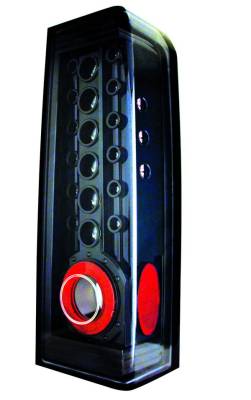 In Pro Carwear - Hummer H3 IPCW Taillights - LED - 1 Pair - LEDT-346CB