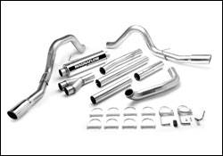 MagnaFlow - Magnaflow Performance Series 4 Inch Exhaust System with Dual System 4 Inch Turbo-Back Tuner - 15965