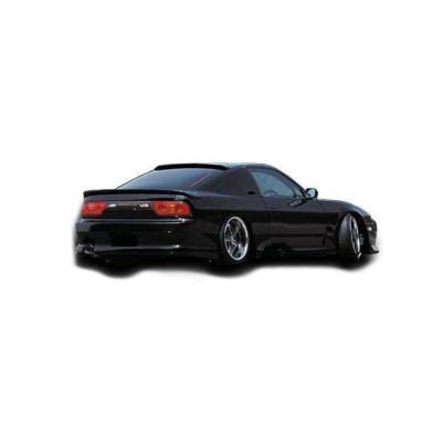 KBD Urethane - Nissan 240SX HB GP-1 Style KBD Urethane Rear Body Kit Bumper 37-2127