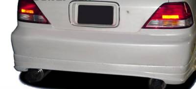 KBD Urethane - Acura TL S Style KBD Urethane Rear Body Kit Bumper Lip 37-3211