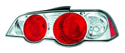 In Pro Carwear - Acura RSX IPCW Taillights - Crystal Eyes - Crystal Clear - 1 Pair - CWT-109C2