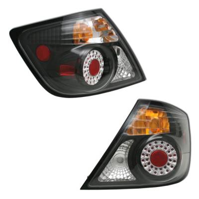 Clear Tail Lights For Scion TC 2004-2010 – Left & Right Pair – Chrome Housing