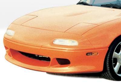 VIS Racing - Mazda Miata VIS Racing W-Type Complete Body Kit - Fiberglass - 4PC - 490081