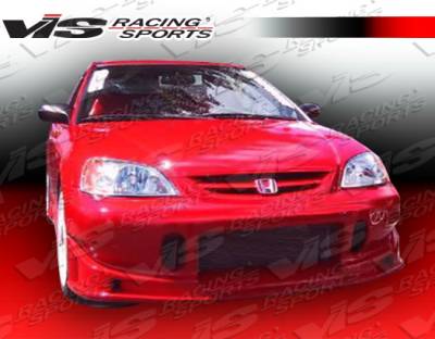 VIS Racing - Honda Civic 4DR VIS Racing TSC-3 Full Body Kit - 01HDCVC4DTSC3-099
