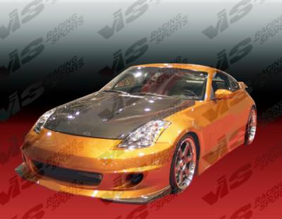 VIS Racing - Nissan 350Z VIS Racing Spike Full Body Kit - 03NS3502DSPK-099