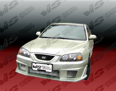 VIS Racing - Hyundai Elantra 4DR VIS Racing Cyber Front Grille - 04HYELA4DCY-015