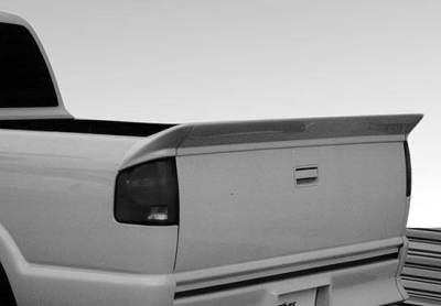 VIS Racing - Chevrolet S10 VIS Racing Tailgate Spoiler without Light - 3PC - 890095