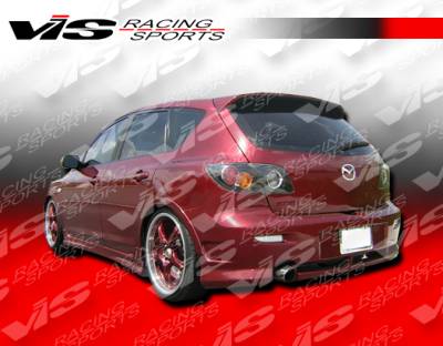 VIS Racing - Mazda 3 4DR HB VIS Racing Factory Style Spoiler - 04MZ3HBOE-003