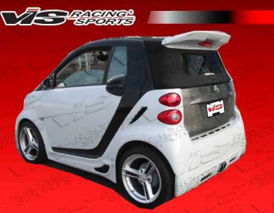 VIS Racing - Smart ForTwo VIS Racing Viper Style Roof Spoiler - 08SMFR22DVR-023