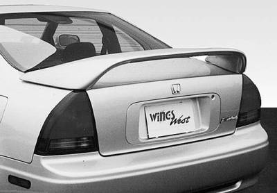 VIS Racing - Honda Prelude VIS Racing Thruster Style Wing with Light - 591181LL