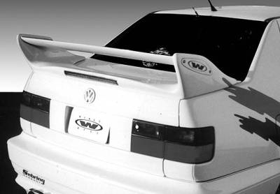 VIS Racing - Volkswagen Jetta VIS Racing Adjustable Commando Style Wing with Light - 591365L