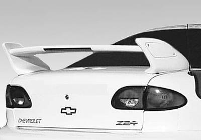 Wings West - 3pc Shark Wing Led Light Spoiler