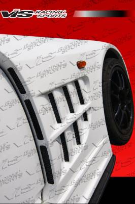 VIS Racing. - Honda S2000 VIS Racing Z Speed Widebody Front Fenders - 00HDS2K2DZSPWB-007