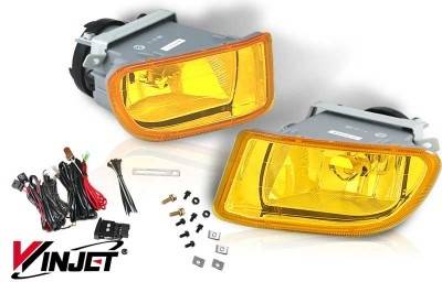 WinJet - Honda Odyssey WinJet OEM Fog Light - Yellow - Wiring Kit Included - WJ30-0134-12