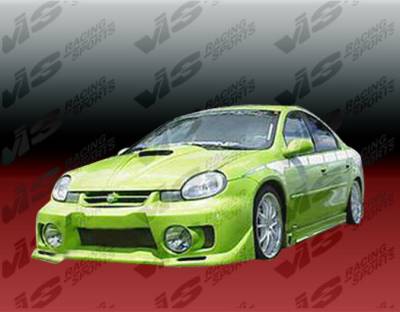 VIS Racing - Dodge Neon 4DR VIS Racing EVO-5 Front Bumper - 00DGNEO4DEVO5-001