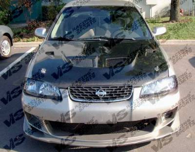 VIS Racing - Nissan Sentra VIS Racing Ballistix Front Bumper - 00NSSEN4DBX-001