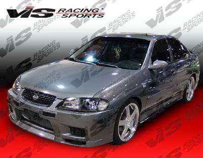 VIS Racing - Nissan Sentra VIS Racing Omega Front Bumper - 00NSSEN4DOMA-001