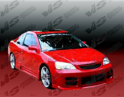 VIS Racing - Honda Civic 4DR VIS Racing Octane Front Bumper - 01HDCVC2DOCT-001