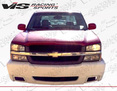 VIS Racing - Chevrolet Silverado VIS Racing SS Front Bumper - 03CHSIL2DSS-001