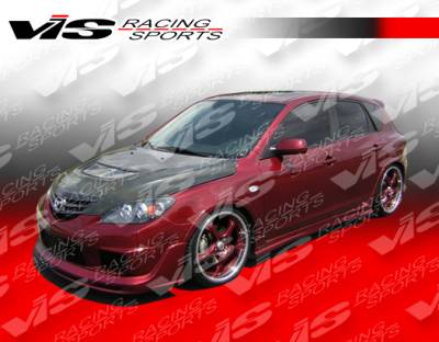 Mazda 3 4DR VIS Racing Magnum Front Bumper - 04MZ34DMAG-001