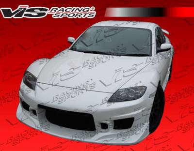 VIS Racing. - Mazda RX-8 VIS Racing Tracer Front Bumper - 04MZRX82DTRA-001