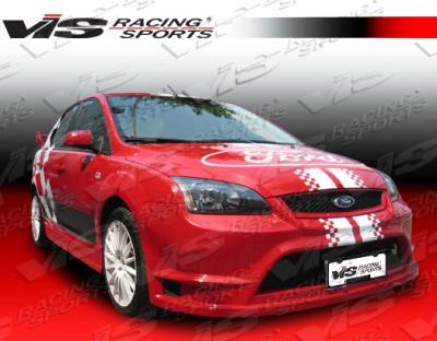 VIS Racing - Ford Focus VIS Racing Fuzion Front Bumper - 05FDFOC2DFUZ-001