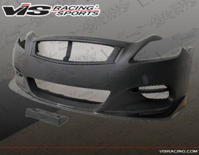 Infiniti G37 VIS Racing Zelda Front Bumper - 08ING372DZEL-001CC