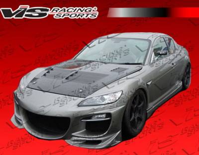 Mazda RX-8 VIS Racing Razor Front Bumper - 09MZRX82DRAZ-001