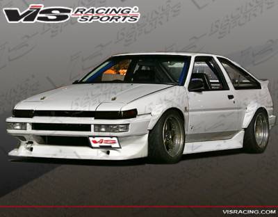 VIS Racing - Toyota Corolla VIS Racing V-Spec Front Bumper - 84TYCOR2DVSC-001