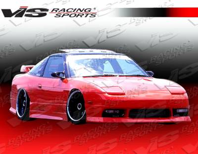 VIS Racing - Nissan 240SX VIS Racing V Speed Front Bumper - 89NS2402DVSP-001